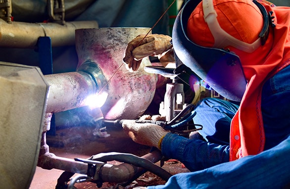 Field welding